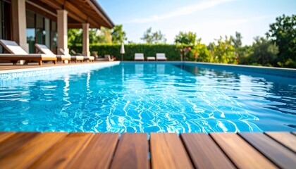 Luxury Poolside Relaxation: A Summer Escape