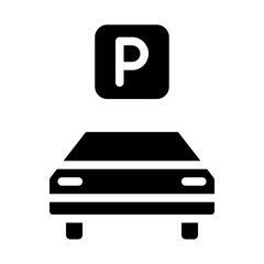 Stop Parking Lot solid