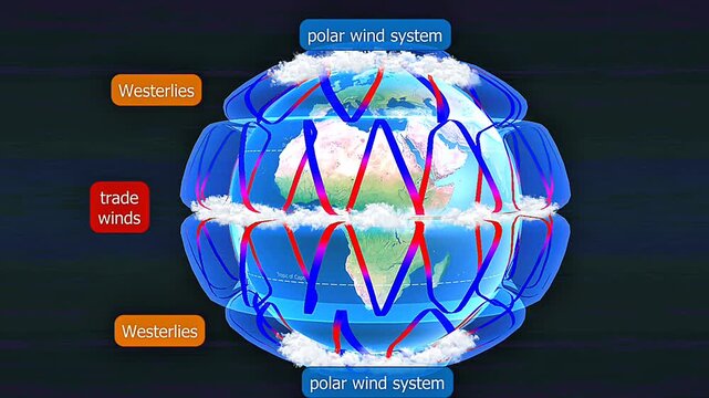 Atmospheric cells of atmospheric circulation