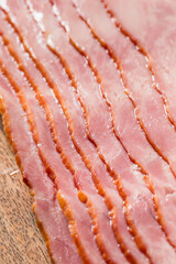 Organic Raw Turkey Bacon Slices