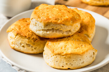 Homemade Southern Buttermilk Biscuits