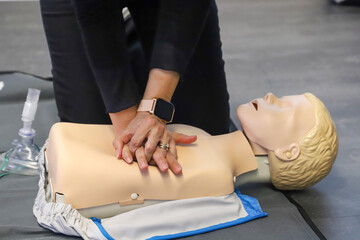 first aid course - company safety - cardiac massage - Basic Life Support