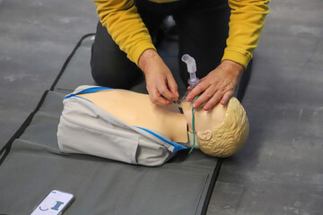 first aid course - company safety - cardiac massage - Basic Life Support