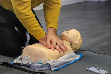 first aid course - company safety - cardiac massage - Basic Life Support