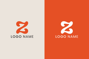 Letter Z Logo Design Modern Template Vector
