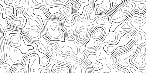 Topographic map background with geographic grid for hiking and mountain sport. luxury topographic wavy pattern and geographic grid map design. paper texture Imitation of a geographical map shades.