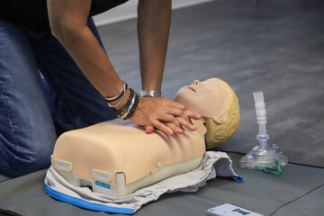 first aid course - company safety - cardiac massage - Basic Life Support