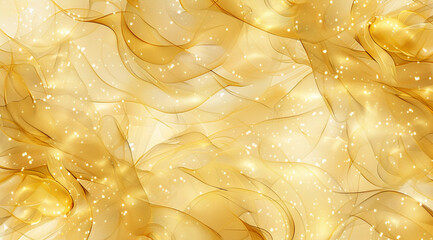 abstract background with golden stars