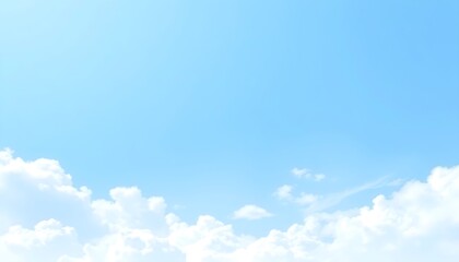 푸른하늘위흰구름