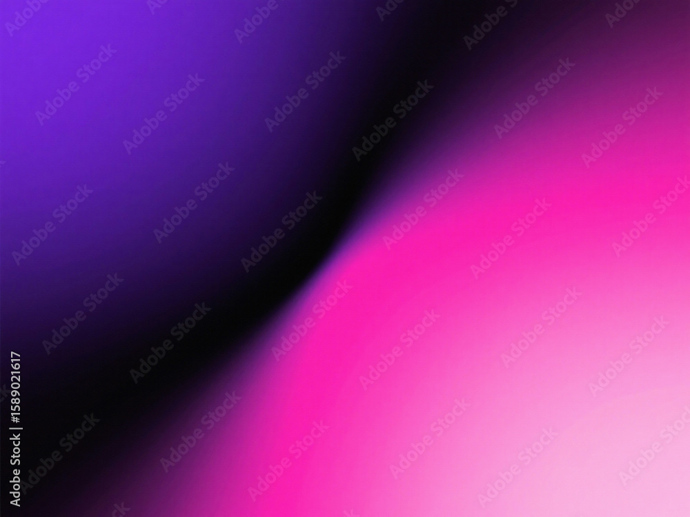 Aufkleber Abstract gradient background with a blend of purple pink and black creating a smooth color transition
