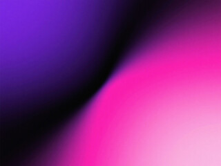 Abstract gradient background with a blend of purple pink and black creating a smooth color transition