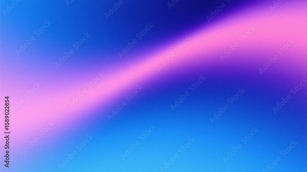 Aufkleber Abstract gradient background with blue and pink hues creating a smooth and dreamy aesthetic flow