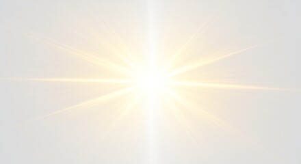 Eclat solaire doux lumineux fond abstrait. AI Generated