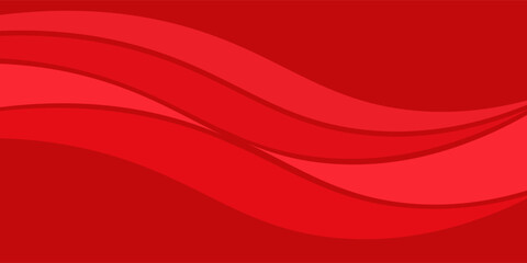 Abstract red gradient background. Scarlet bg with soft lighting effects. Vibrant luxury silk smooth texture. vector eps 10
