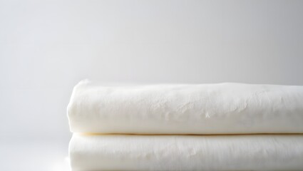 Find soft white folded towels for bathroom linen closet and spa hotel resort collection sale