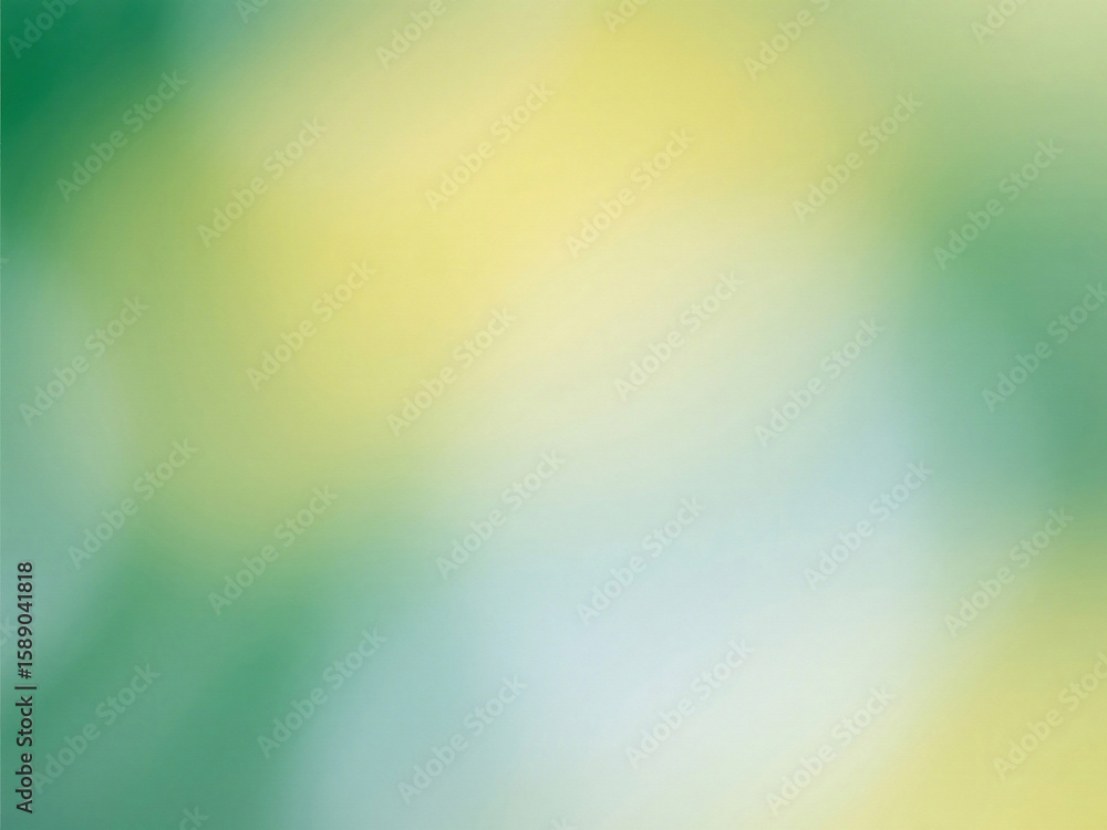 Poster a soft gradient background with shades of green yellow and white creating a smooth and blurred effec
