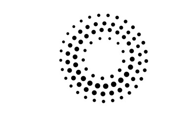 Png Abstract Circle Speed Line Header with Graphic Mesh