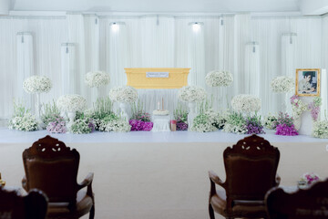 wedding reception room
