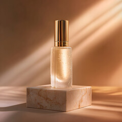 3d realistic product mockup for beauty product, skincare	