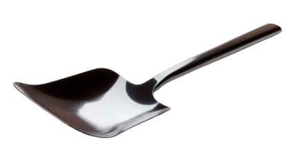 Hand dustpan with long handle Transparent background, PNG file