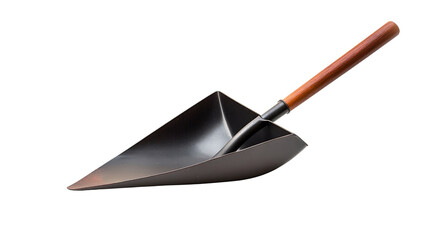 Hand dustpan with long handle Transparent background, PNG file