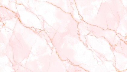 Pink And White Marble Texture With Gold Veins Elegant And Luxurious Background
