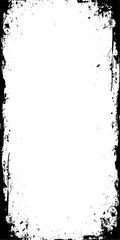 Vector vintage grunge texture distressed Frame textured border