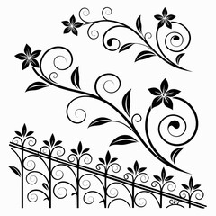 abstract floral background