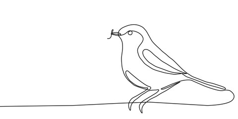 Line bird dove art vector freedom outline fly icon hand pigeon. Bird hope line peace continuous animal white sketch illustration angel easter concept stroke symbol free doodle single wing world sky.