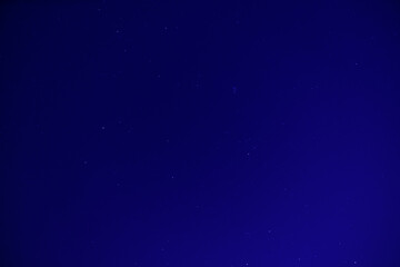 Starry Night Sky with a Deep Blue Gradient

