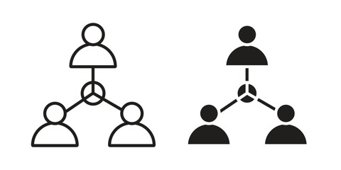 Coordinate icon for web designs. editable pictogram.