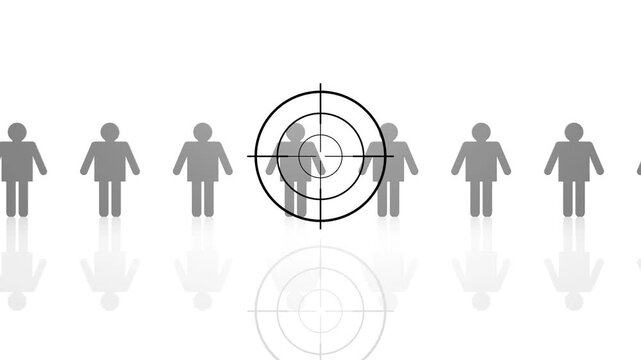 Mensch im Fadenkreuz, Suche nach einer Zielperson