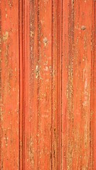 Weathered Orange-Red Wooden Texture