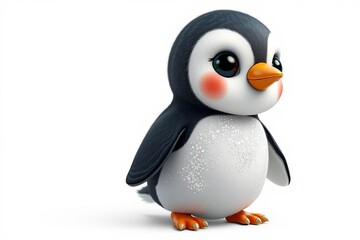Fototapeta premium 3D Shibi-Pinguinbaby