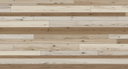 Distressed wood plank background with weathered white and brown shades