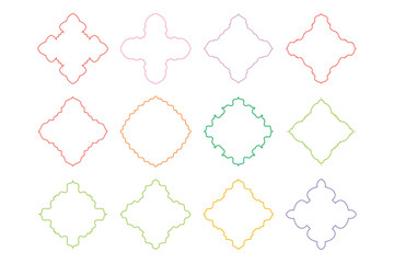  Badges and Emblems Design Bold Line- SET 12