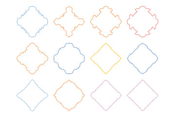  Badges and Emblems Design Bold Line- SET 12