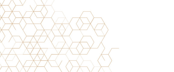 Vector modern hexagons shape medical design. science template, wallpaper or banner. 