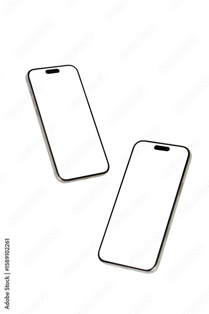 Fototapete mockup smartphone transparent png image , mock up isolate screen phone for infographic web site desi