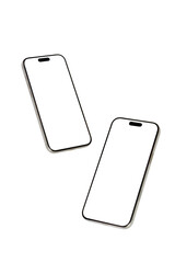 Mockup smartphone Transparent PNG Image , Mock up isolate screen phone for Infographic web site...