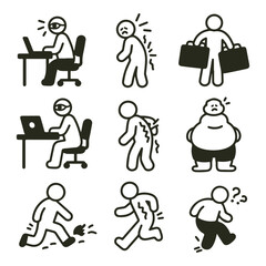 set of people icons