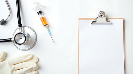 Medical Examination Tools in Clinic Interior