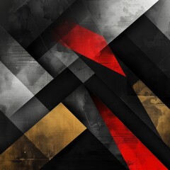 Geometric Abstract Background Posters