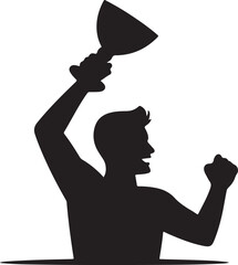  Winning icons collection. Award symbols collection