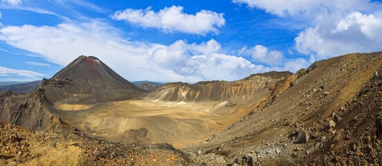 Tongariro Alpine Crossing volcanic terrain