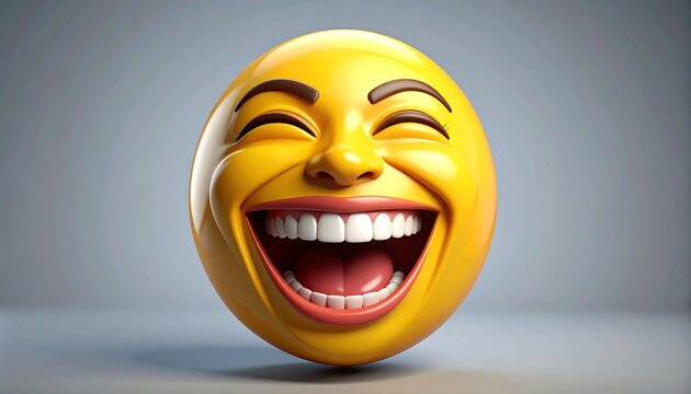 Smiling emoji, happy face