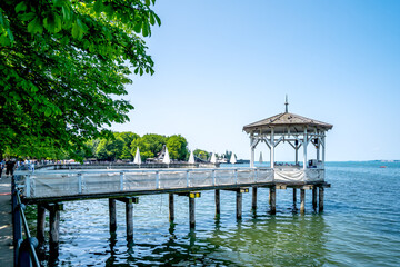 Uferpromenade, Bregenz, Österreich 