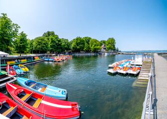 Uferpromenade, Bregenz, Österreich 