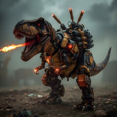 Dinosaurs are at war 