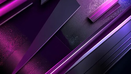 high technology futuristic modern theme abstract background, metallic wall with layers and RGB neon light glow, purple light 